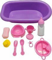 VEDES Großhandel GmbH - Ware Amia Puppen-Badewanne mit Zubehör-Set