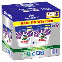 Ariel Professional All-in-1 Pods Color Waschmittel, 110 Waschladungen, (2 x 55 Kapseln), Ausgezeichnete Fleckentfernung schon ab der ersten Wäsche 