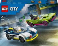 LEGO City Verfolgungsjagd mit Polizeiauto u.Muscle Car 60415 (60415)