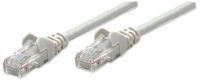 Intellinet Network Patch Cable - Cat5e - 5m - Grey - CCA - U/UTP - PVC - RJ45 - Gold Plated Contacts - Snagless - Booted - Polybag - 5 m - Cat5e - U/UTP (UTP) - RJ-45 - RJ-45 - Grey