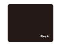 Equip Mouse Pad - Black - Monotone - Nylon,Rubber - Non-slip base