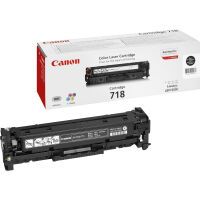 Canon Toner Cartridge 718 BK schwarz Toner