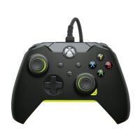 PDP Electric Black Controller Xbox Series X/S & PC Gamepads