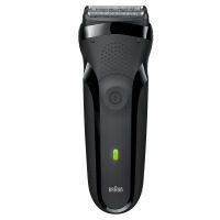 Braun Series 3 300s - Foil shaver - 2 SensoFoil - Black - LED - Battery - Nickel-Metal Hydride (NiMH)