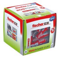 Multipack FISCHER DÜBEL           538253 (DUOPOWER 12 X 60) - 25 Stück