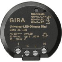 Gira UNI-LED-DIMMER MINI ELEKTRONIK (244000)
