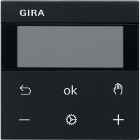 GIRA 5393005 S3000 RTR Display System 55 Schwarz m