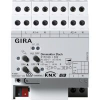 GIRA Universal-Dimmaktor 2f. 2x300W KNX/EIB REG 217200