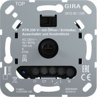 Gira RTR 230 V ÖFF./SCHLIEß.AUS+ (247200 NON-DESIGN UP)