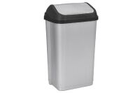 KEEEPER Abfallbehälter Swantje 50l sil