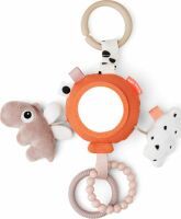 Done By Deer A/S To go activity mirror Happy clouds Papaya