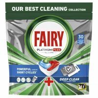 Multipack 2x Fairy Platinum Plus All In One Spülmaschinentabs, 30 Tabs