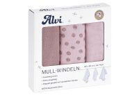 Alvi Mull Windeln 'Curly Dots' 3er Pack
