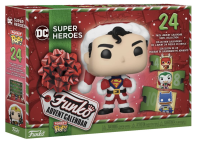 Funko Adventskalender DC Comics Super Heroes Superman Batman Joker und mehr 24 Tage Weihnachten