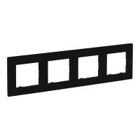 Legrand 4-FACH RAHMEN SW (864574  NILOE STEP)