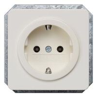 Siemens 5UB1403 - Type F - CEE 7/4 - White - Plastic - IP20 - 250 V