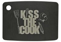 JADE Schneidebrett ''Kiss the cook'