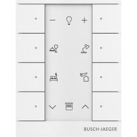 BUSCH JAEGER Bedienelement SB-F-8.0.11-884 8f. wsmt