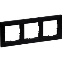 Legrand 3F.RAHMEN SCHWARZ LACKIERT (765373 SEANO)
