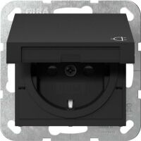 Gira SCHUKO KD + SH  SCHWARZ M (4414005 SYSTEM 55)