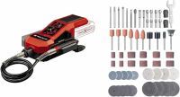 Einhell Akku-Schleif-/Gravur-Werkzeug TE-MT 18/34 Li Solo Power X-Change (18 V, 92 cm Welle mit Gravurstift, Drehzahlregulierung, inkl. 55-tlg. Zubehör-Set, ohne Akku)