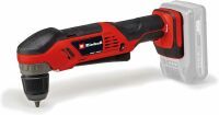 Einhell Akku-Winkelbohrmaschine TE-AD 18 Li-Solo Power X-Change (18 V, 45 Nm, 10 mm Schnellspannbohrfutter, LED-Licht, drehbare Batterieaufnahme, ohne Akku)