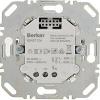 Berker 85421100 - Dimmer - Mountable - Metallic - Metal,Plastic - IP20 - 230 V