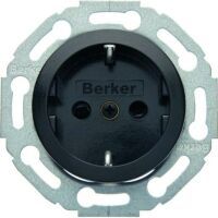 Berker SSTD M.ZENTRALPLATTE     1930 (474521 SCHW.)