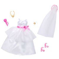 Mattel GmbH Barbie Fashions 2er-Pack Braut Mode