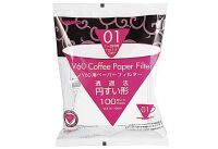 Hario V60 - Cone - Disposable coffee filter - Paper - White - 100 pc(s)