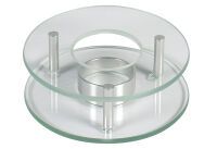 HIT Trading B.V. Stövchen rund 12 cm Glas