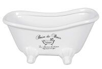  Schale Badewanne  20x9x10cm