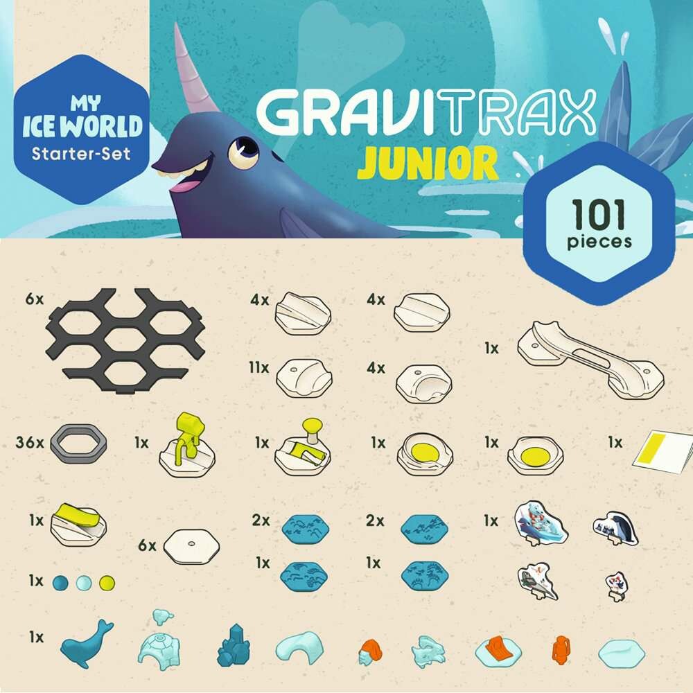 Gravitrax Junior - Starter Ice Set