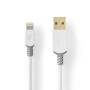 Nedis USB-Kabel| USB 2.0| Apple Lightning 8-Pin| USB-A Stecker| 480 Mbps| 12 W| - Cable - Digital