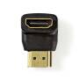 Nedis HDMI -Adapter| Stecker| Buchse| Vergoldet| 90° abgewinkelt| ABS| - Adapter