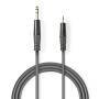 Nedis Stereo-Audiokabel| 6.35 mm Stecker| 3.5| Vernickelt| 1.50 m| rund| - Audio/Multimedia
