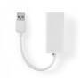 Nedis USB-Netzwerkadapter| USB 2.0| 100 Mbps| USB-A Stecker| RJ45 Buchse| 0.20 m|