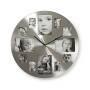 Nedis Wanduhr| Durchmesser 400 mm| Metall| Silber