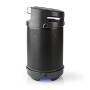 Nedis Party Boombox| Bis zu 3.5 Stunden| 4.1| 150 W| Medienwiedergabe AUX USB|