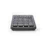 Nedis Kabelgebundenes Keyboard / USB-A / Büro / Einhändig / numerisch / Numerische Tastatur