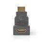 Nedis HDMI -Adapter| Stecker| Buchse| Vergoldet| Drehgelenk| ABS| - Adapter