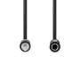 Nedis Stereo-Audiokabel| 3.5 mm Stecker| 6.35 Buchse| Vernickelt| 0.20 m| rund| - Audio/Multimedia