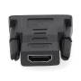 Nedis HDMI -Adapter| DVI-D 24+1-Pin Stecker| Buchse| Vernickelt| Gerade| ABS| - Cable