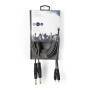 Nedis Stereo-Audiokabel| 2x 6.35 mm Stecker| RCA| Vernickelt| 5.00 m| rund - Audio/Multimedia