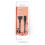 Nedis Stromkabel| Eurostecker| IEC-320-C7| 3.00 m| Gerade| 2x 0.75 mm²| Kupfer|