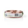 Nedis Lautsprecherkabel / 2 x 0.75 mm² / CCA / 15.0 m / Rund / PVC / Transparent / Eingewickelt