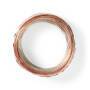 Nedis Lautsprecherkabel / 2 x 0.75 mm² / CCA / 15.0 m / Rund / PVC / Transparent / Eingewickelt