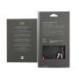 Nedis Stereo-Audiokabel| 2x RCA Stecker|| Vergoldet| 1.00 m| rund| - Audio/Multimedia