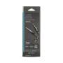Nedis Stereo-Audiokabel / 3.5 mm Stecker / 3.5 mm Stecker / Vergoldet / 1.00 m / Rund / Anthrazit / Gun Metal Grau / Verpackung mit Sichtfenster