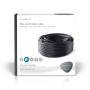 Nedis CCTV-Sicherheitskabel / BNC / DC / 50.0 m / Rund / PVC / Schwarz / Kartonverpackung
